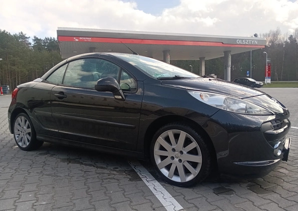 Peugeot 207 CC cena 18500 przebieg: 113000, rok produkcji 2008 z Olsztyn małe 172